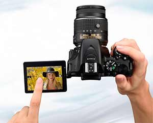 Buy Nikon Digital SLR D5500 Combo Kit with AF-P 18-55mm VR and AF